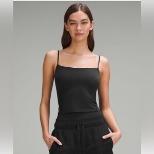 Lululemon wundermost spaghetti strap camo tank top (nulu fabric) size large